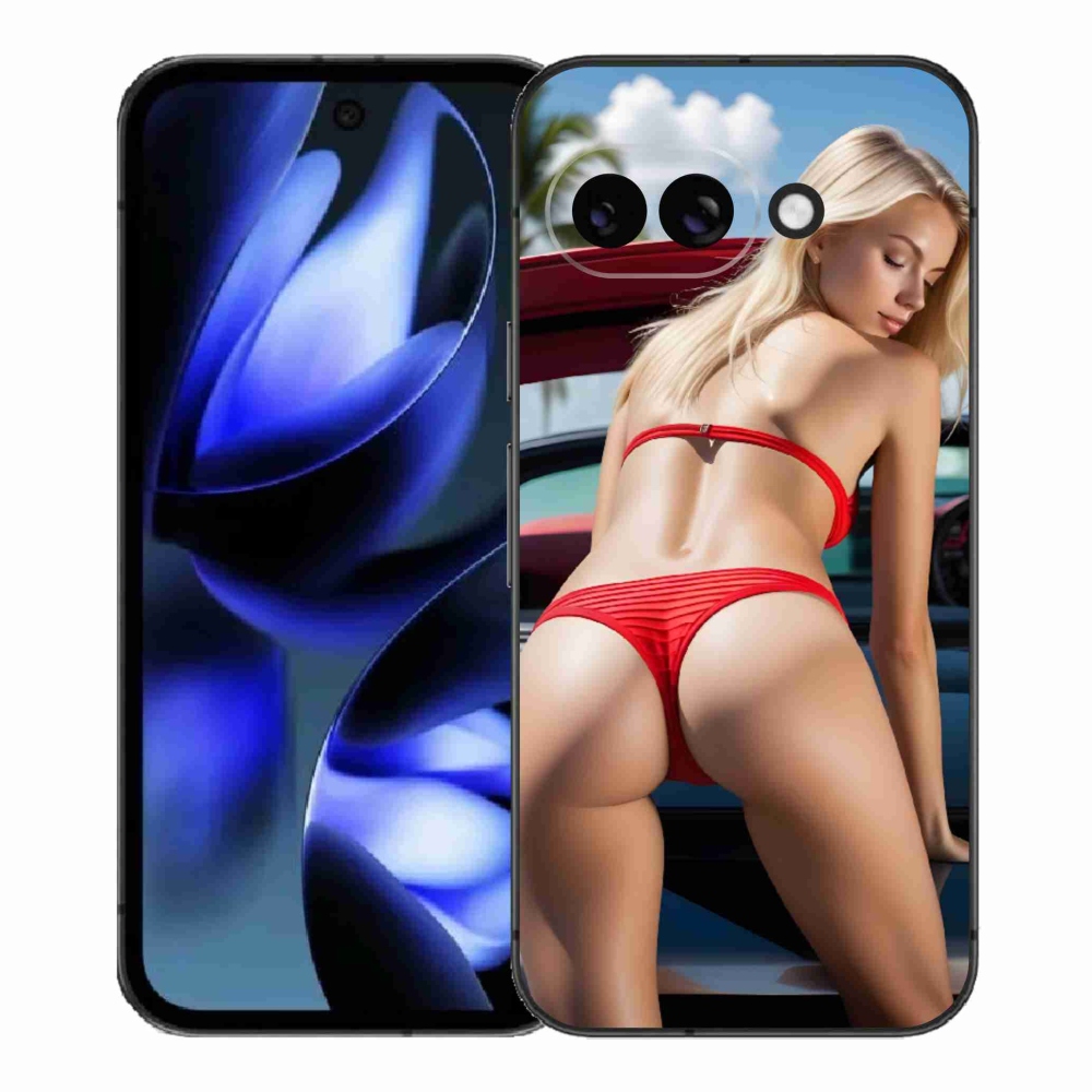 Gelový kryt mmCase na Google Pixel 9a - sexy žena 2