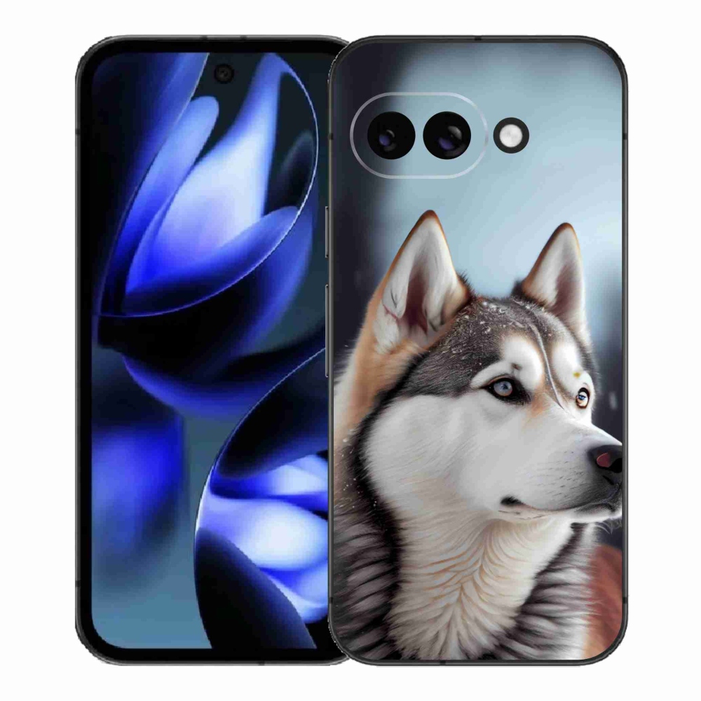 Gelový kryt mmCase na Google Pixel 9a - sibiřský husky