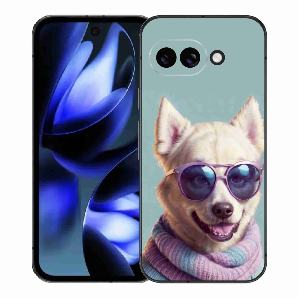 Gelový kryt mmCase na Google Pixel 9a - stylový německý špic
