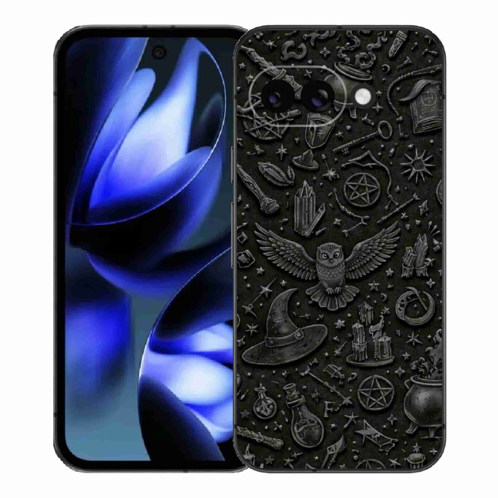 Gelový kryt mmCase na Google Pixel 9a - tmavý magický svět