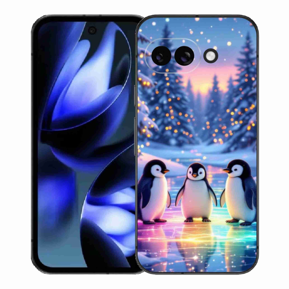 Gelový kryt mmCase na Google Pixel 9a - tučnáci
