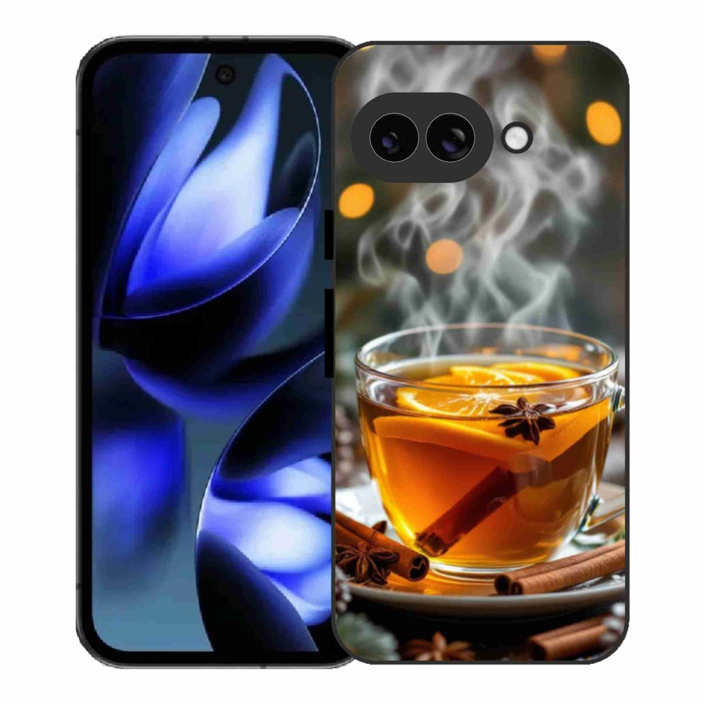 Gelový kryt mmCase na Google Pixel 9a - vánoční punč