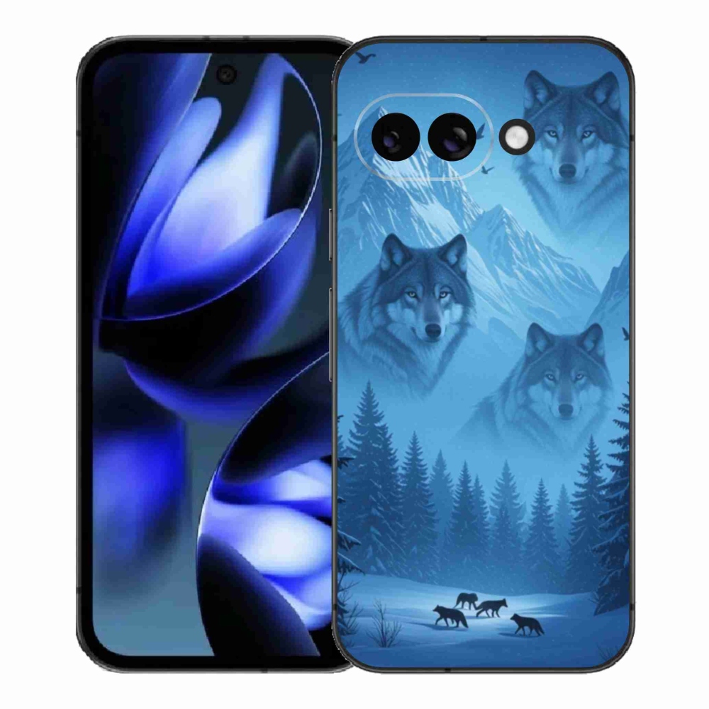 Gelový kryt mmCase na Google Pixel 9a - vlčí smečka