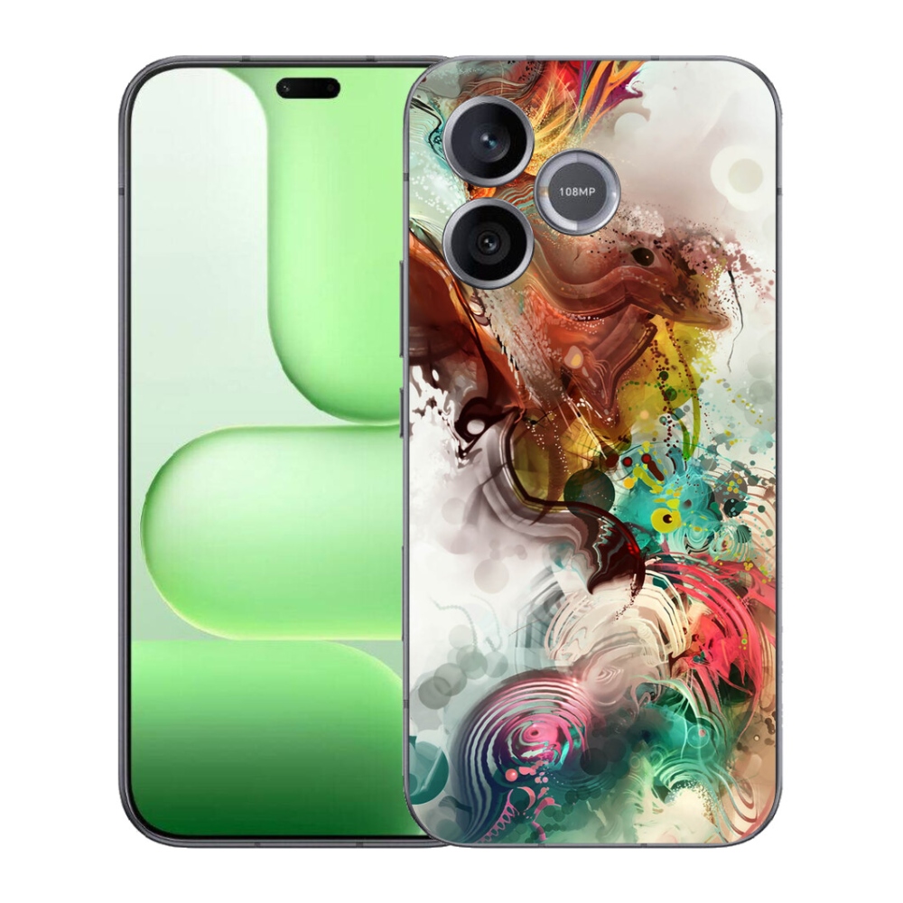 Gelový kryt mmCase na Honer 600 Lite - abstrakt 1