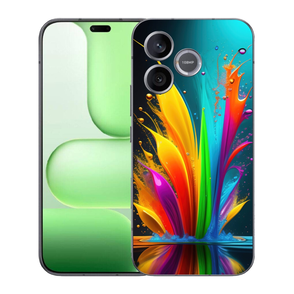 Gelový kryt mmCase na Honer 600 Lite - abstraktní motiv 1