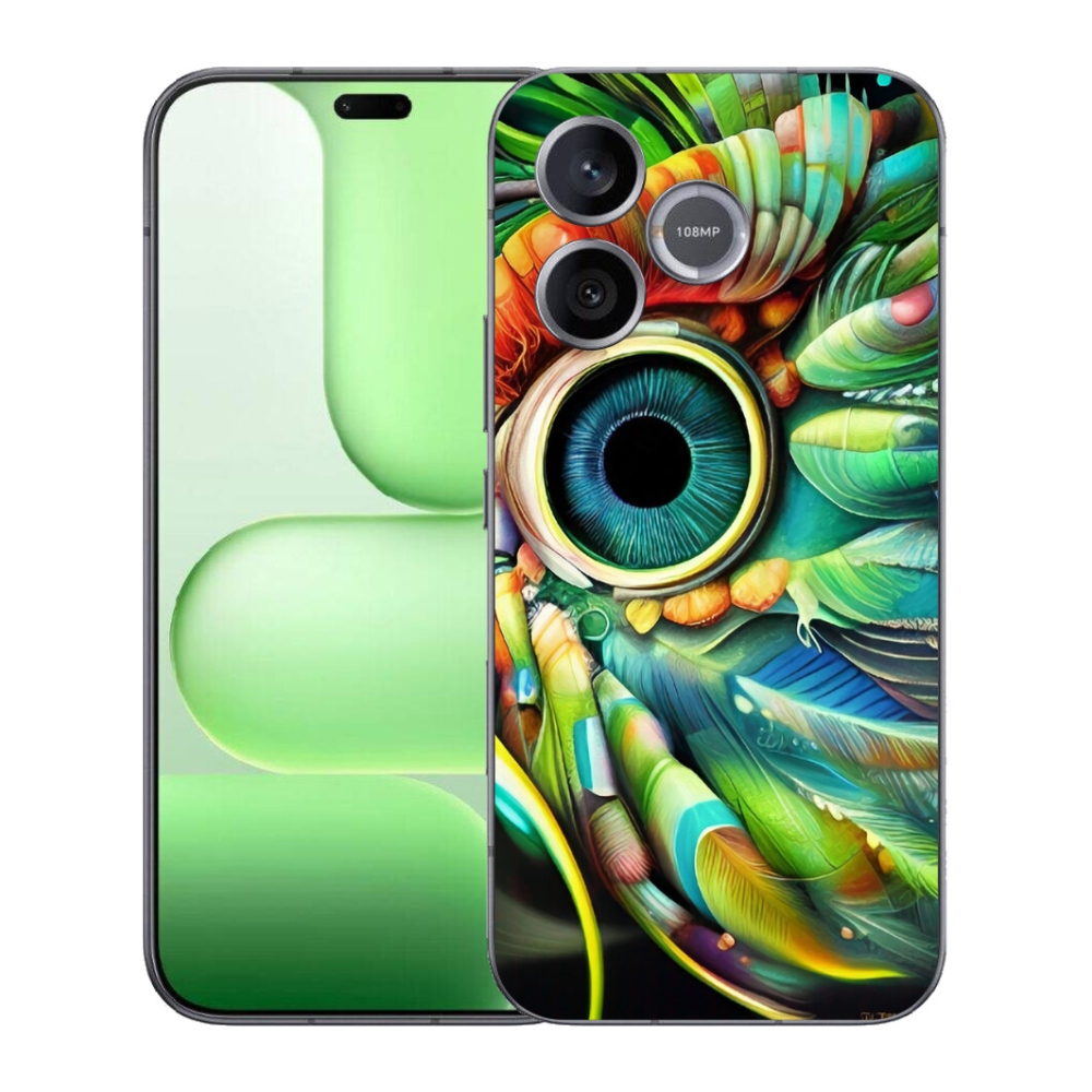 Gelový kryt mmCase na Honer 600 Lite - abstraktní motiv 18