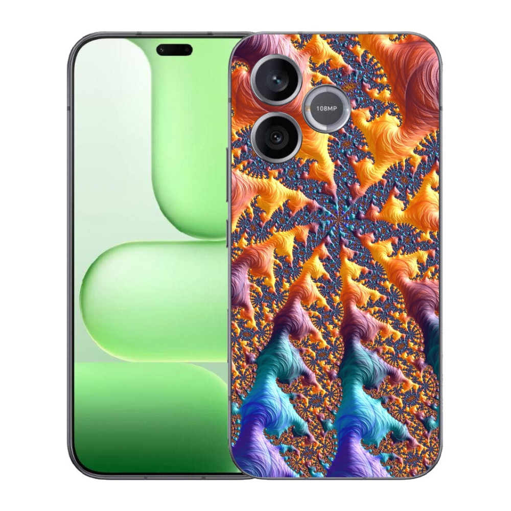 Gelový kryt mmCase na Honer 600 Lite - abstraktní motiv 23