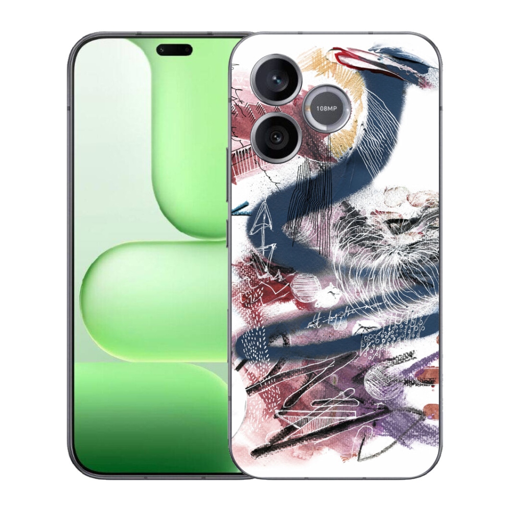 Gelový kryt mmCase na Honer 600 Lite - abstraktní motiv 28