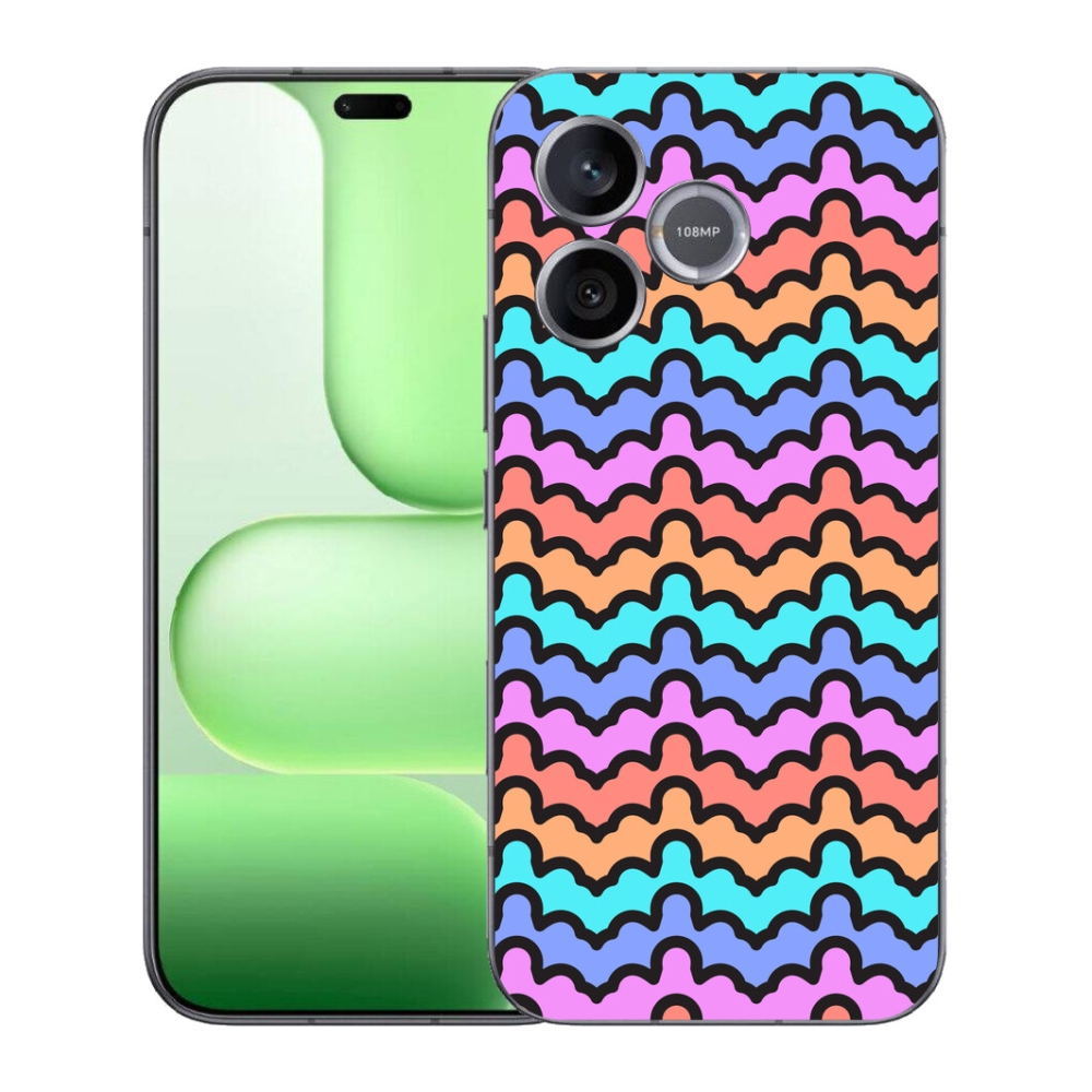Gelový kryt mmCase na Honer 600 Lite - abstraktní motiv 30