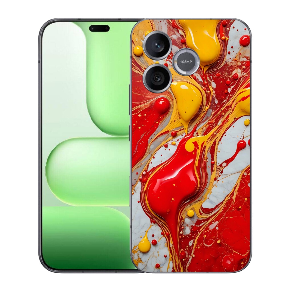 Gelový kryt mmCase na Honer 600 Lite - abstraktní motiv 42