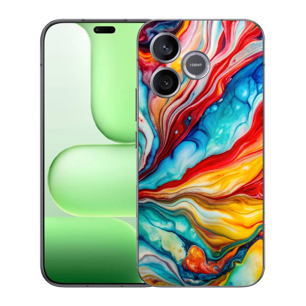 Gelový kryt mmCase na Honer 600 Lite - abstraktní motiv 58
