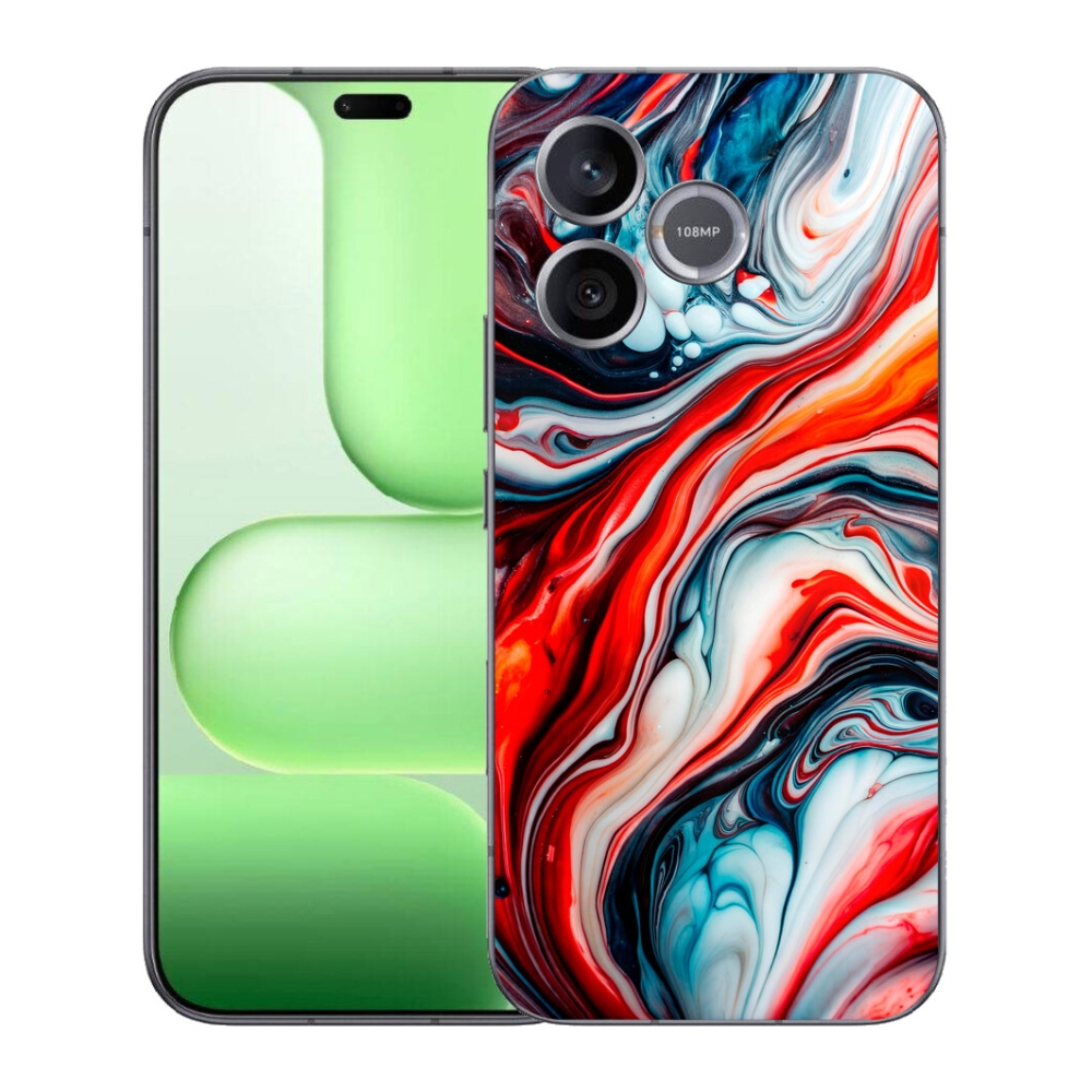 Gelový kryt mmCase na Honer 600 Lite - abstraktní motiv 63
