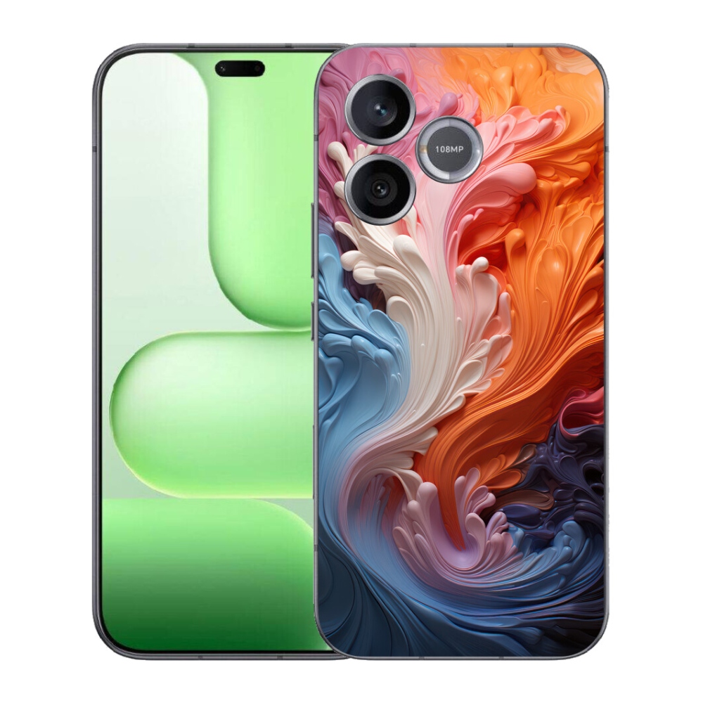 Gelový kryt mmCase na Honer 600 Lite - abstraktní motiv 8