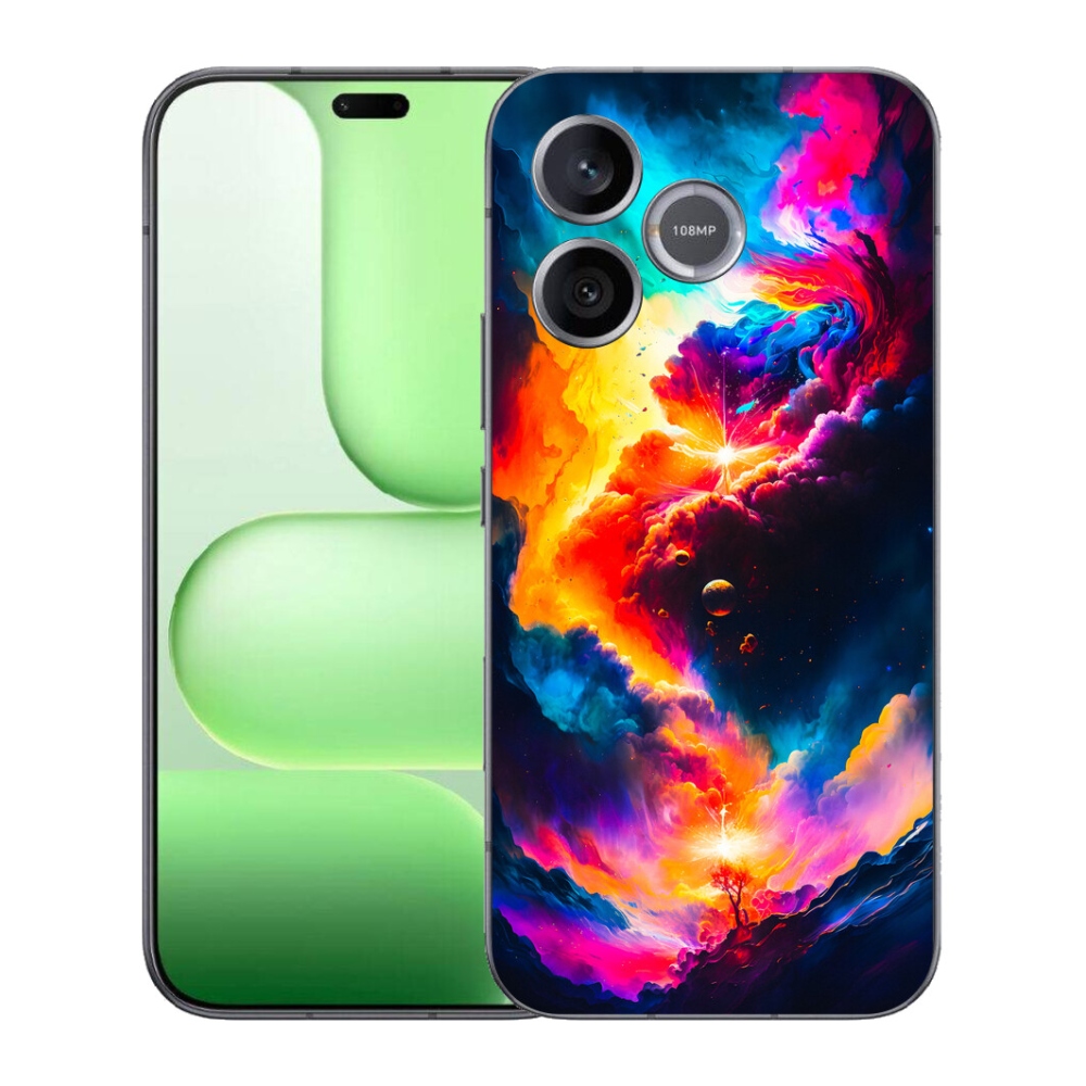 Gelový kryt mmCase na Honer 600 Lite - abstraktní motiv