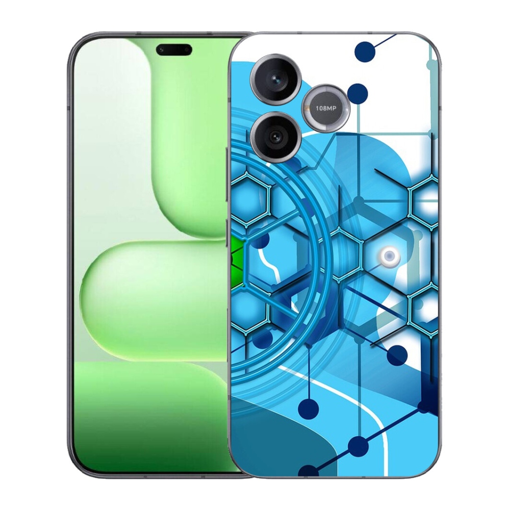 Gelový kryt mmCase na Honer 600 Lite - abstraktní vzor 2