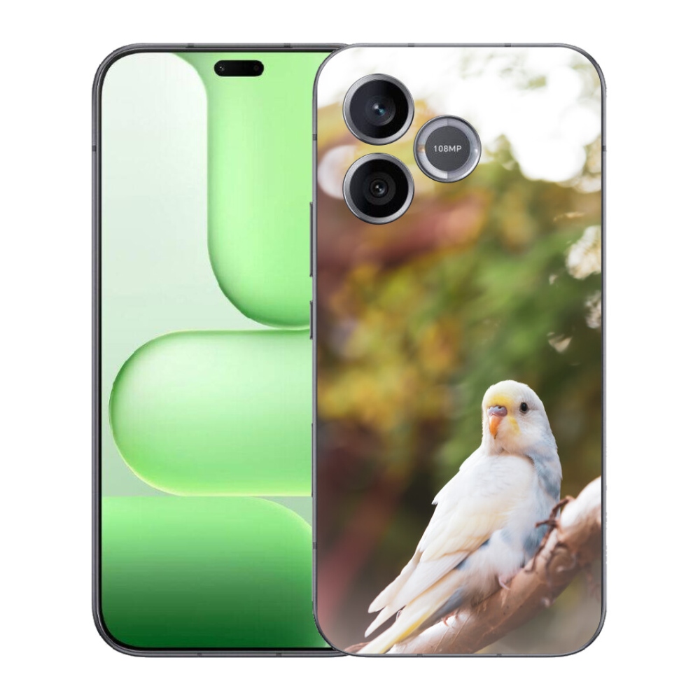 Gelový kryt mmCase na Honer 600 Lite - andulka bílá