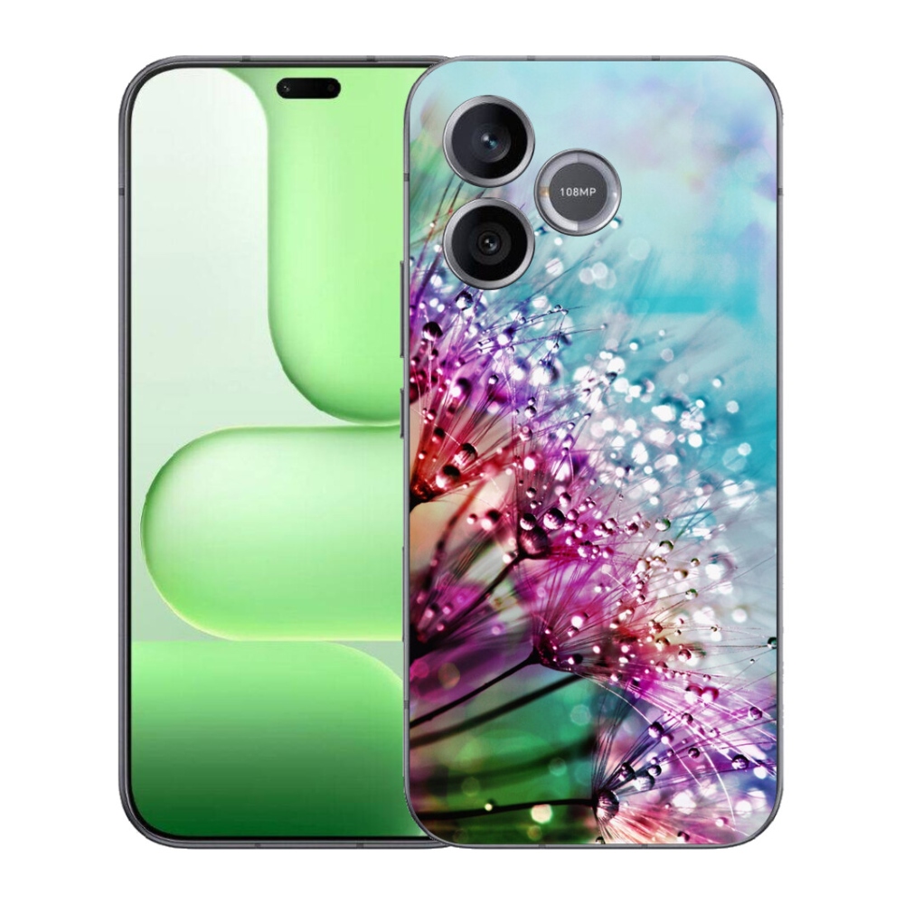 Gelový kryt mmCase na Honer 600 Lite - barevné květy