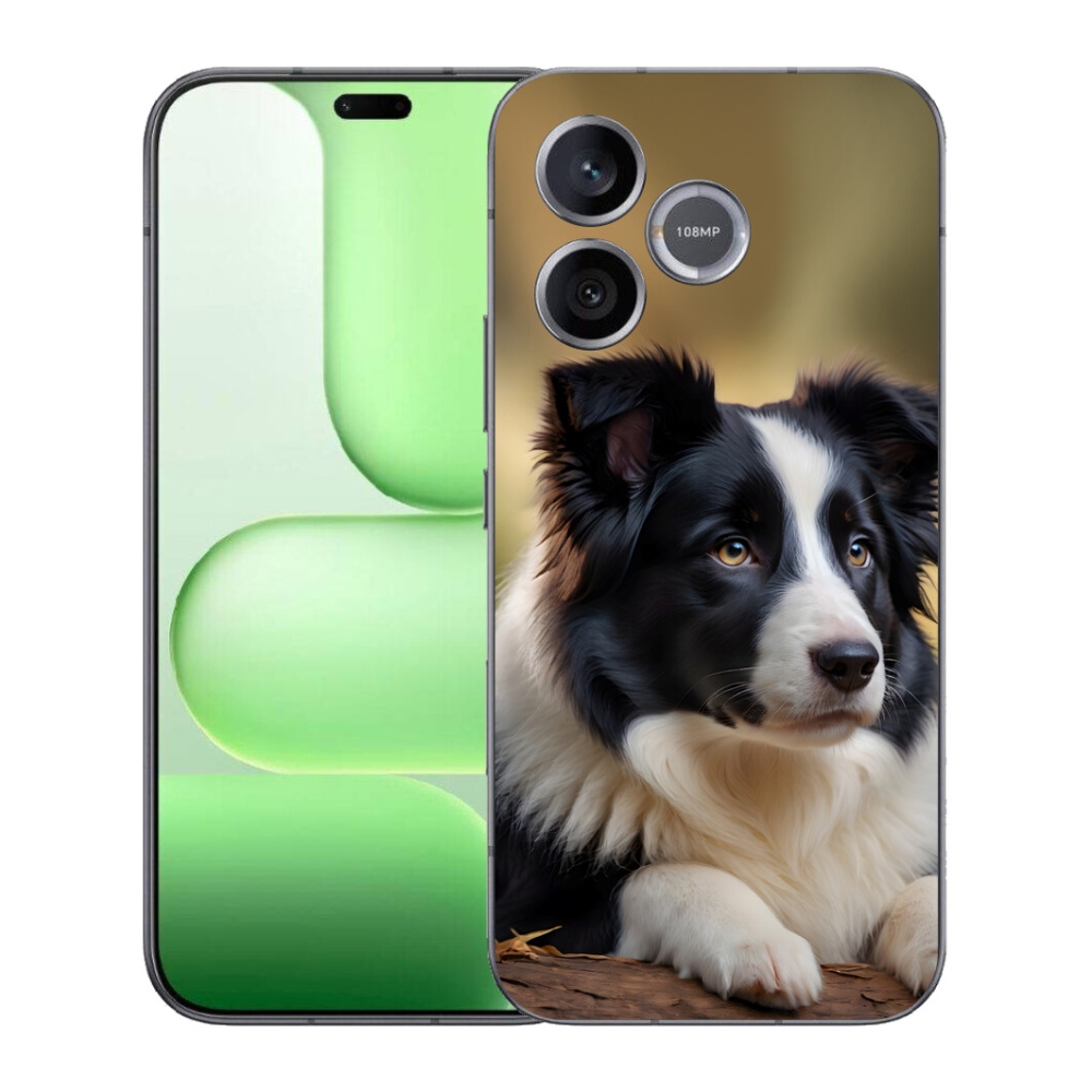 Gelový kryt mmCase na Honer 600 Lite - border kolie 2