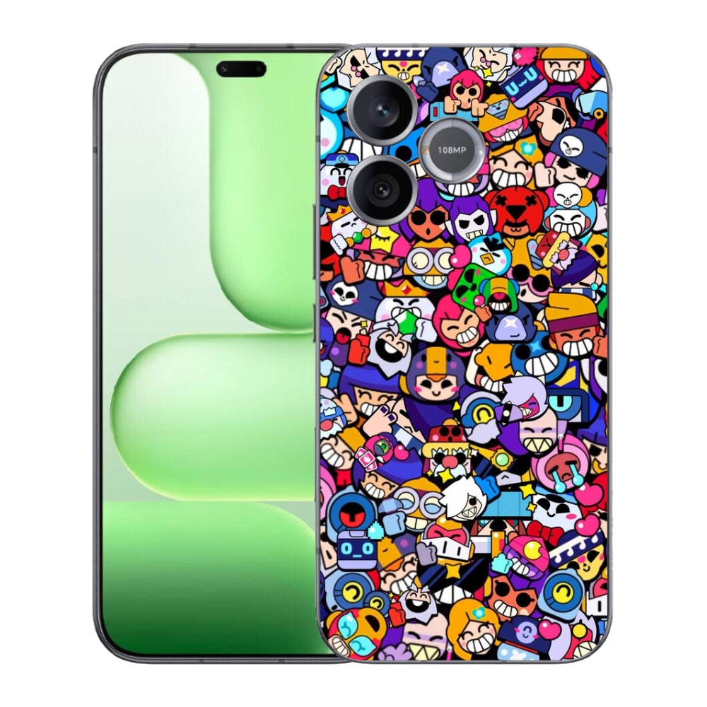 Gelový kryt mmCase na Honer 600 Lite - brawl stars 2