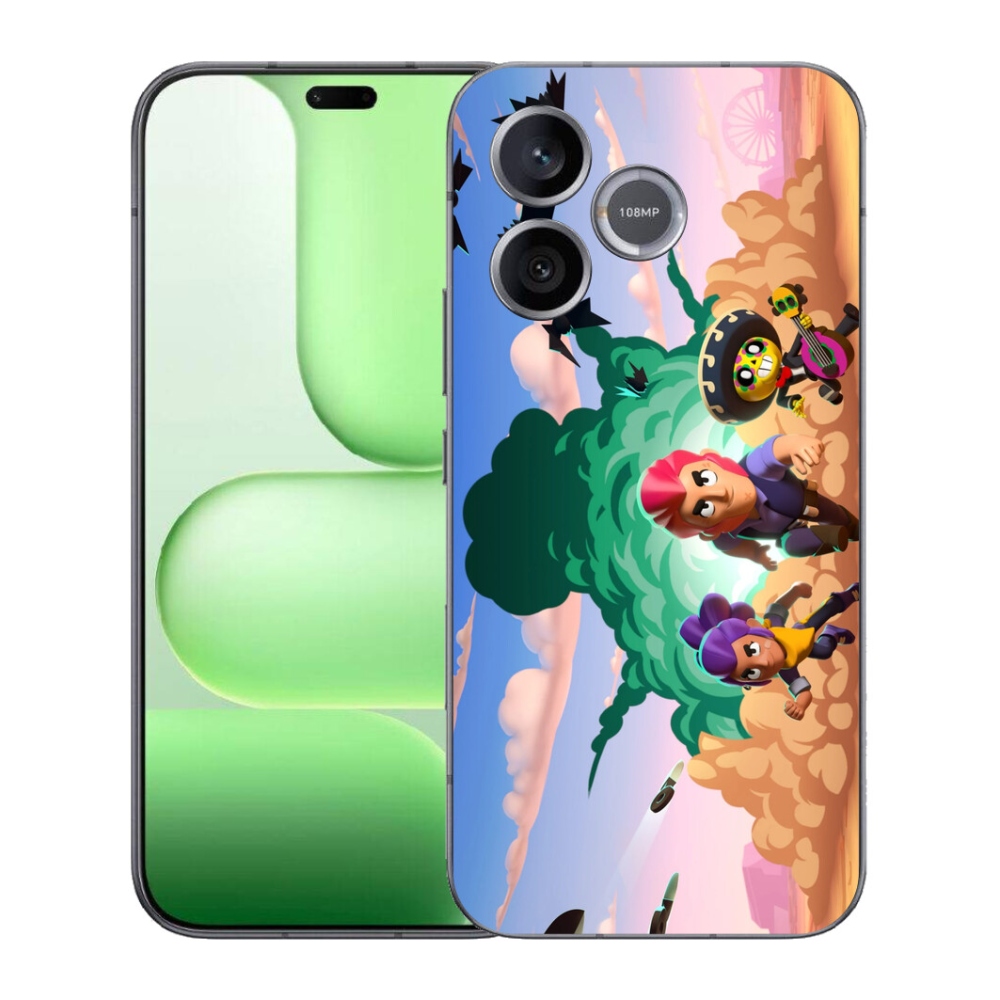 Gelový kryt mmCase na Honer 600 Lite - brawl stars