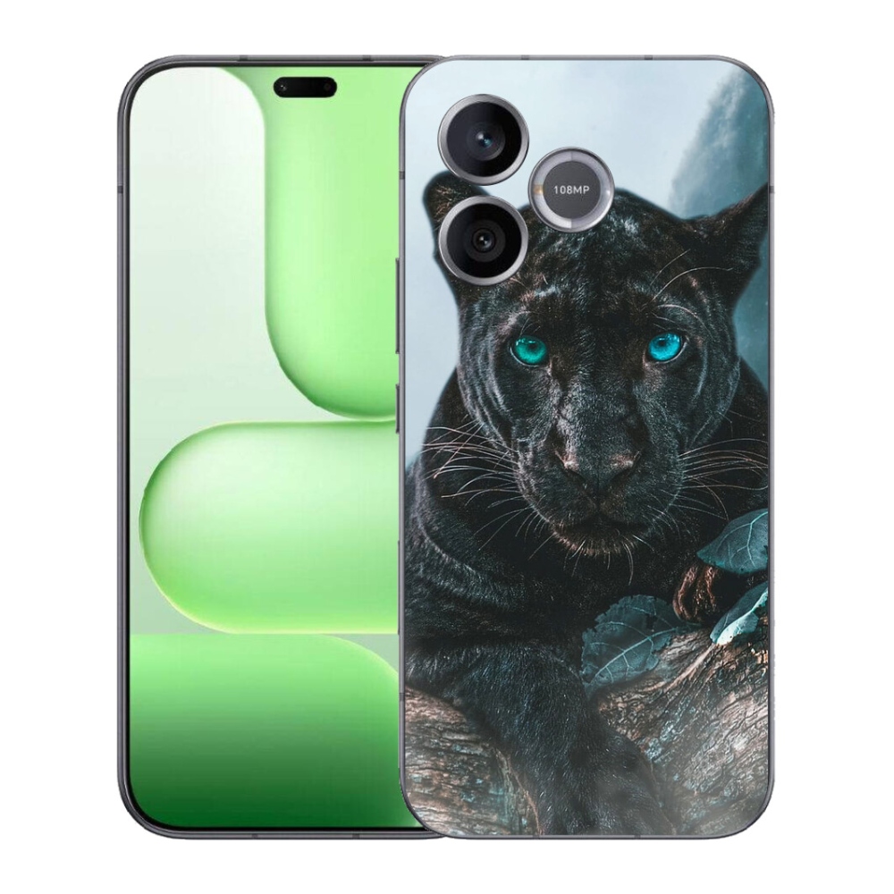 Gelový kryt mmCase na Honer 600 Lite - černý panter