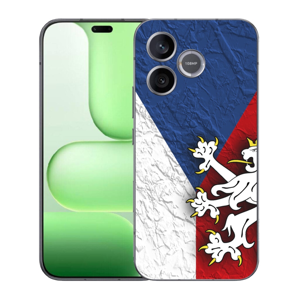 Gelový kryt mmCase na Honer 600 Lite - česká vlajka 1