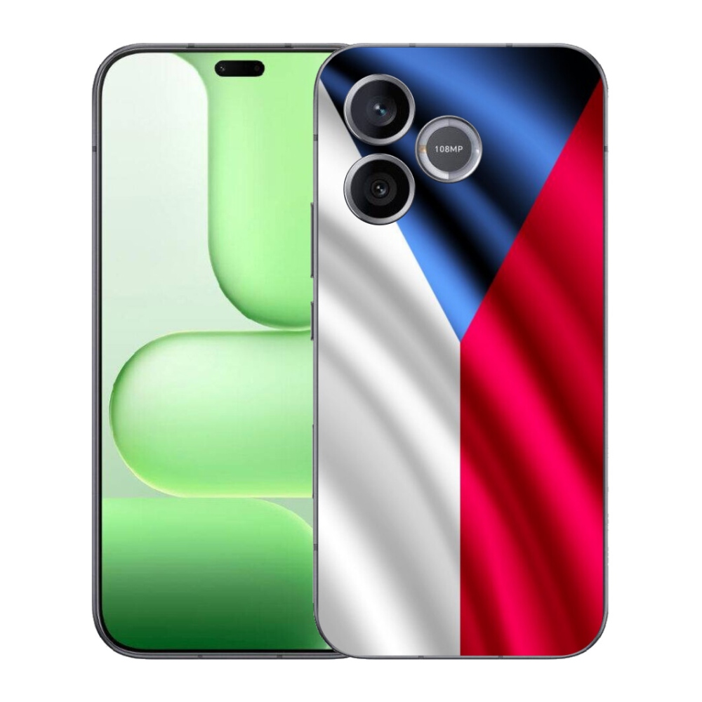 Gelový kryt mmCase na Honer 600 Lite - česká vlajka