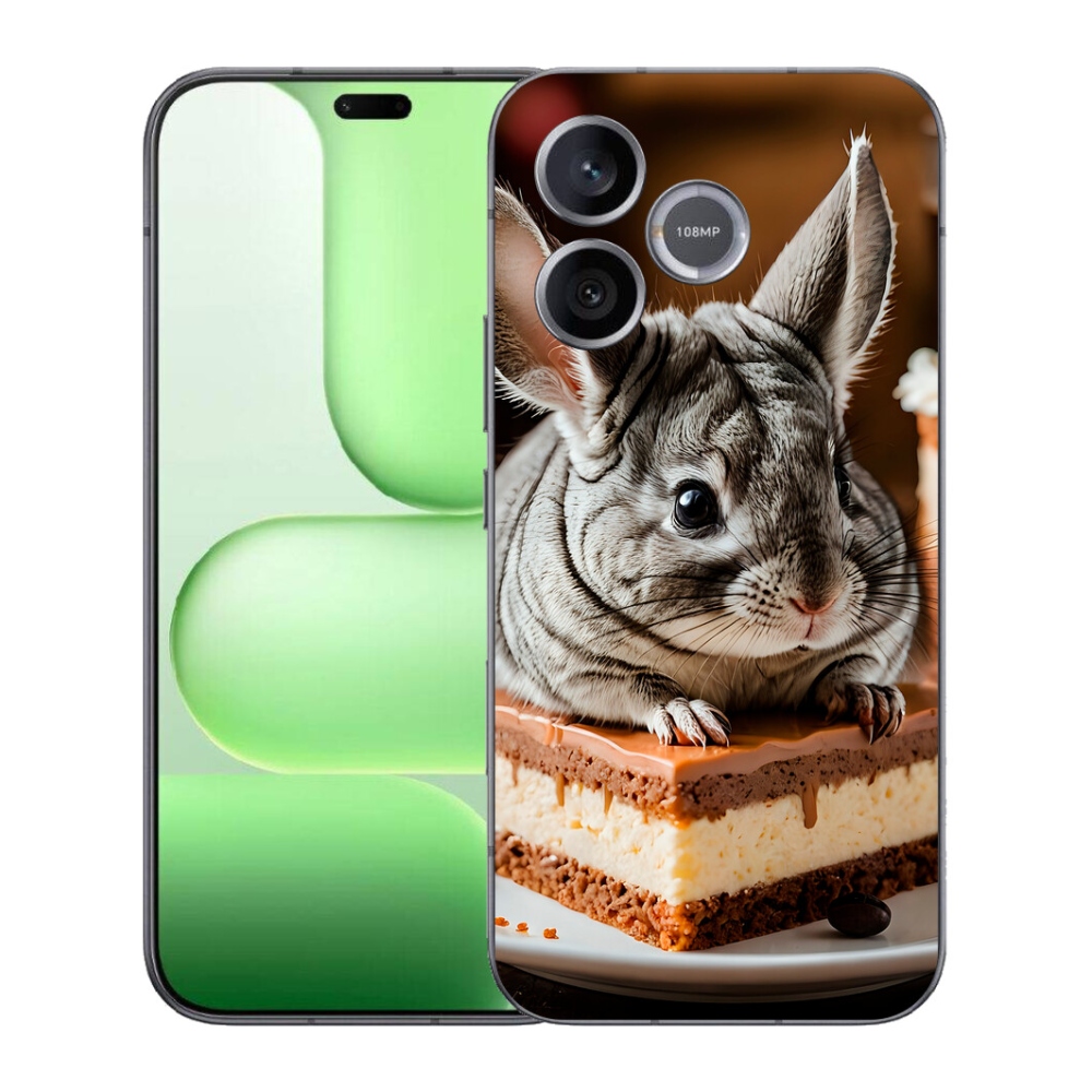 Gelový kryt mmCase na Honer 600 Lite - činčila