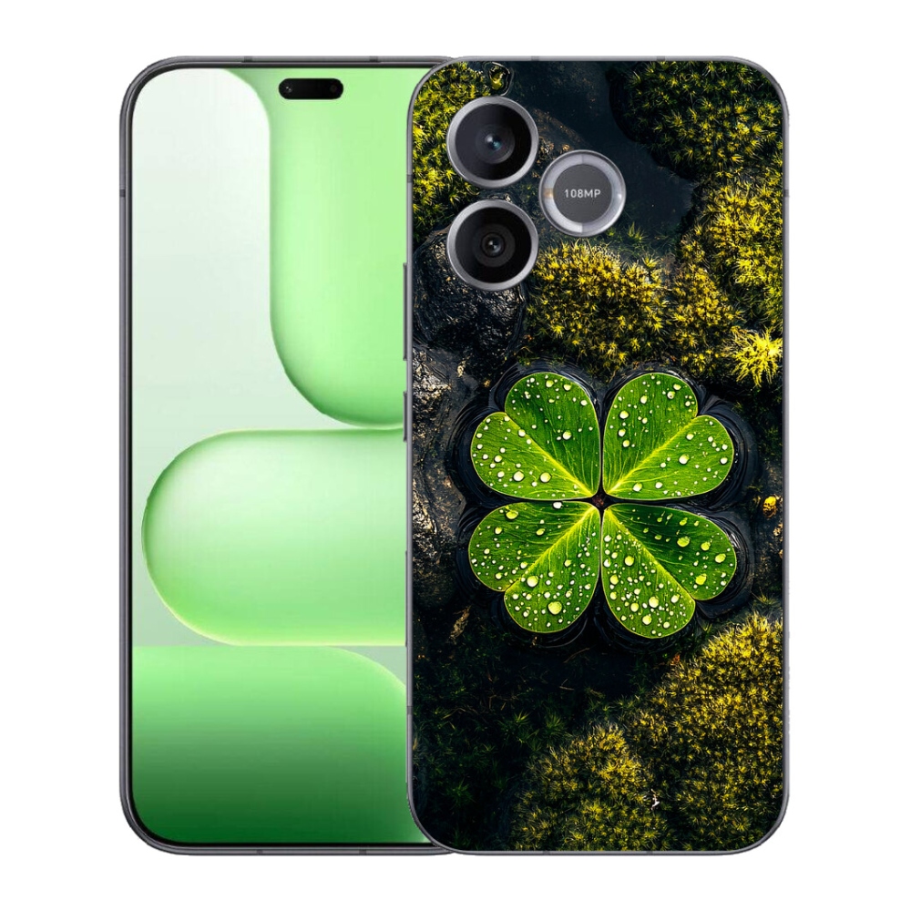 Gelový kryt mmCase na Honer 600 Lite - čtyřlístek
