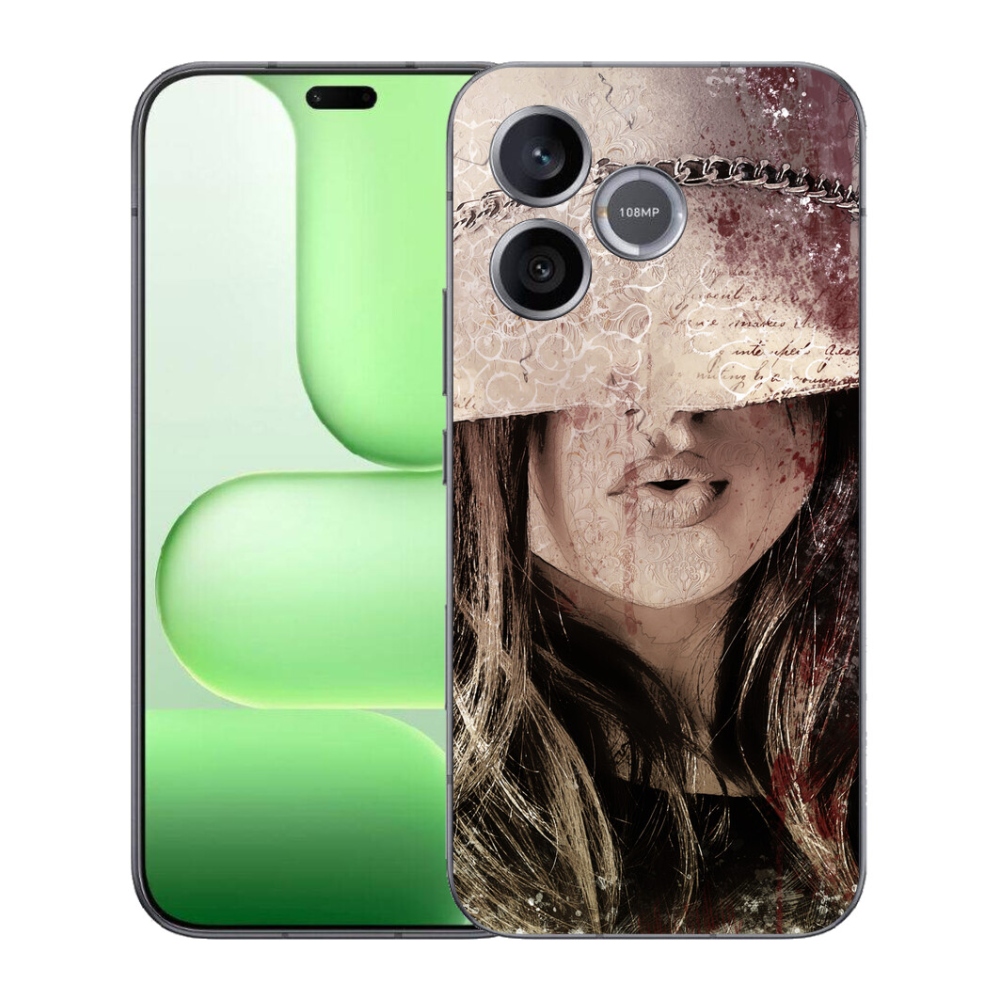 Gelový kryt mmCase na Honer 600 Lite - dívka