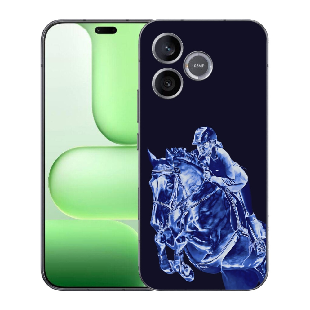 Gelový kryt mmCase na Honer 600 Lite - dostihový kůň