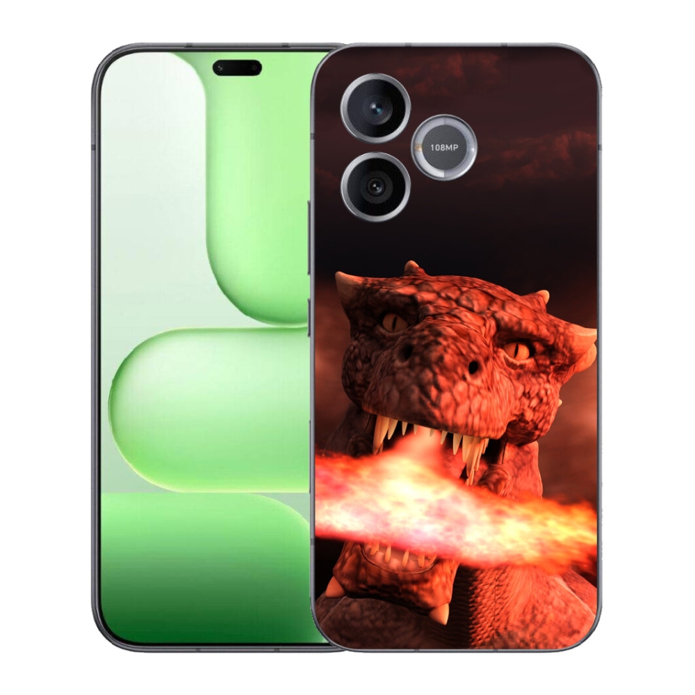 Gelový kryt mmCase na Honer 600 Lite - drak