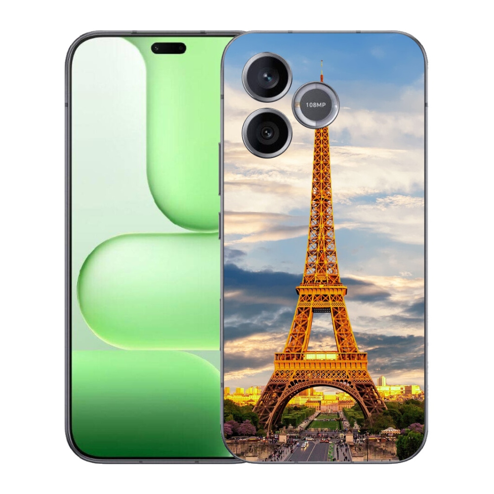 Gelový kryt mmCase na Honer 600 Lite - eiffelova věž 3