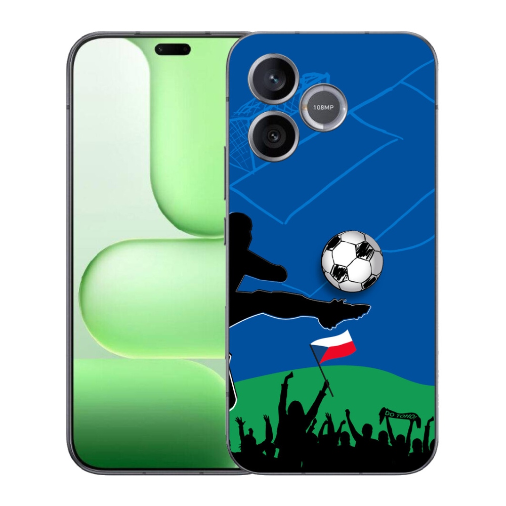 Gelový kryt mmCase na Honer 600 Lite - fanoušci fotbalu