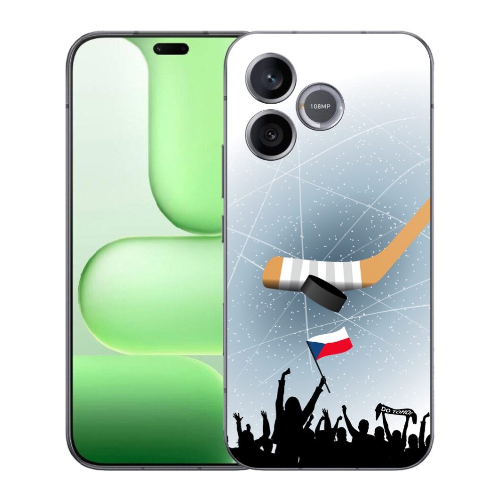Gelový kryt mmCase na Honer 600 Lite - fanoušci hokeje