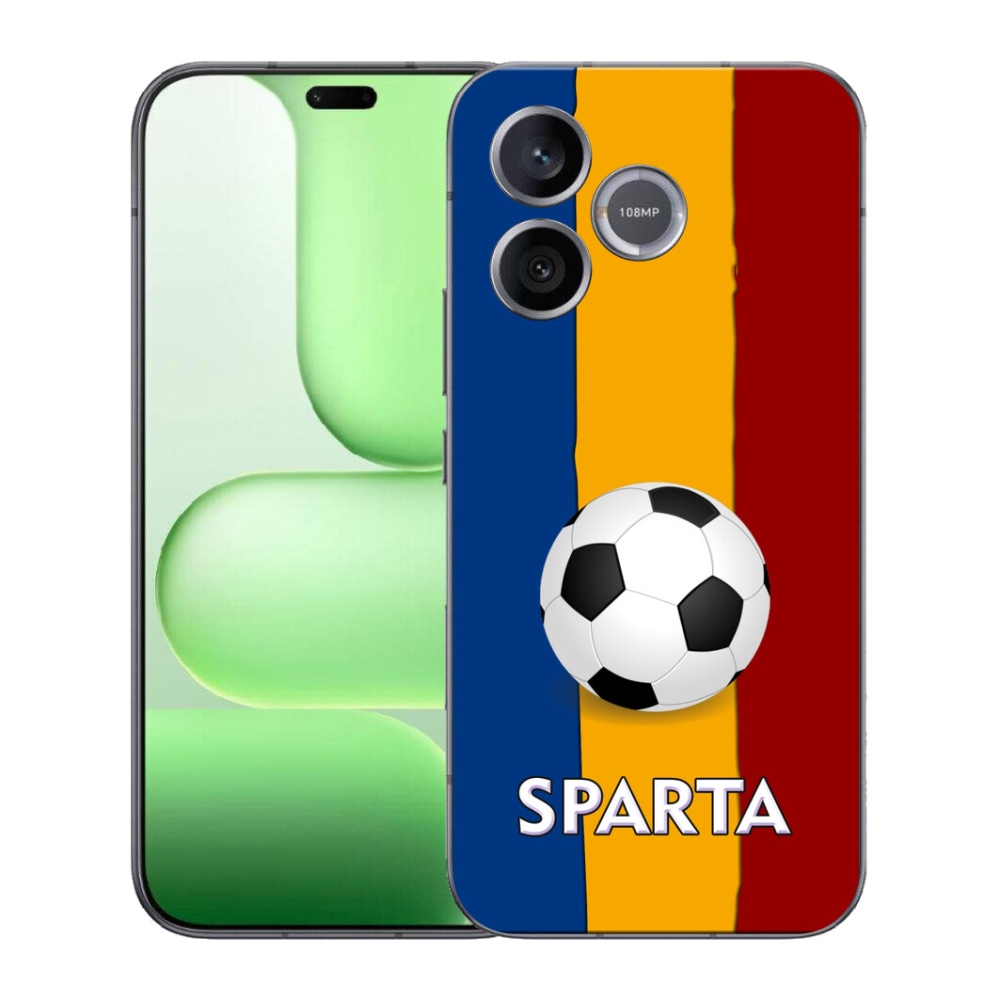 Gelový kryt mmCase na Honer 600 Lite - fotbal 1