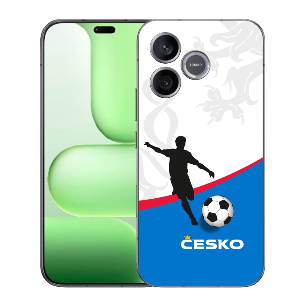 Gelový kryt mmCase na Honer 600 Lite - fotbal Česko 1