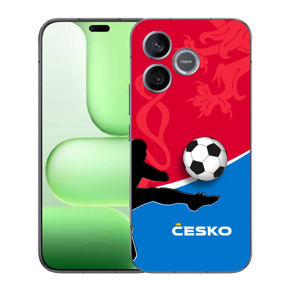 Gelový kryt mmCase na Honer 600 Lite - fotbal Česko 2