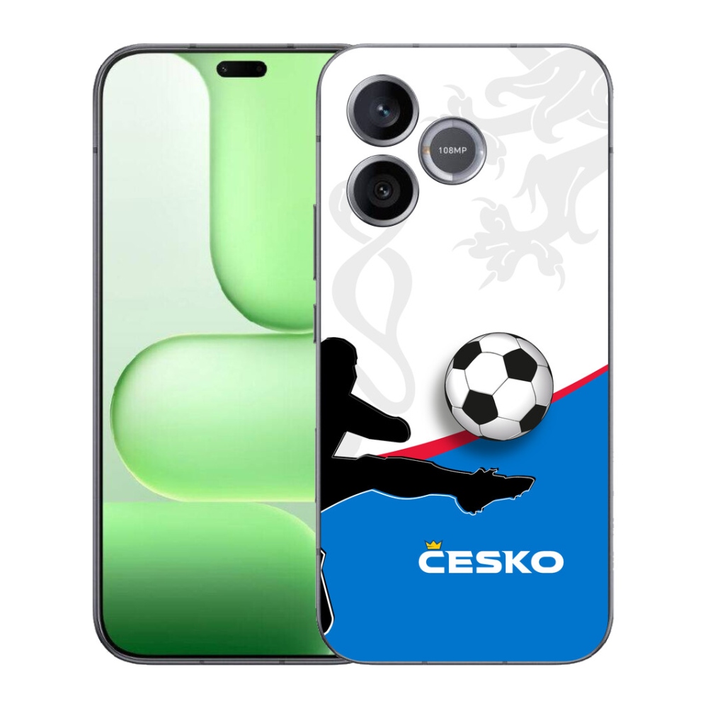 Gelový kryt mmCase na Honer 600 Lite - fotbal Česko 3
