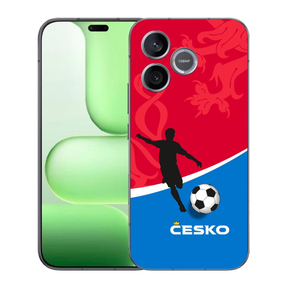 Gelový kryt mmCase na Honer 600 Lite - fotbal Česko