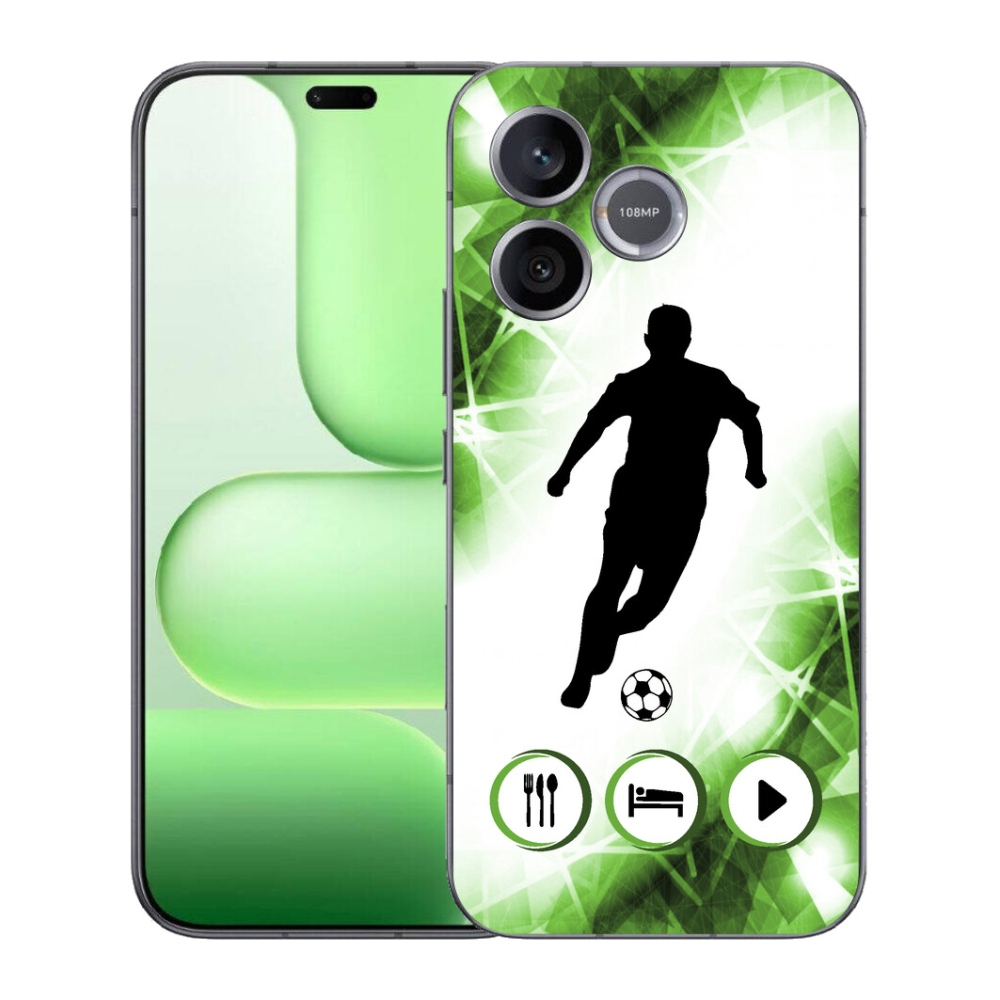 Gelový kryt mmCase na Honer 600 Lite - fotbalista