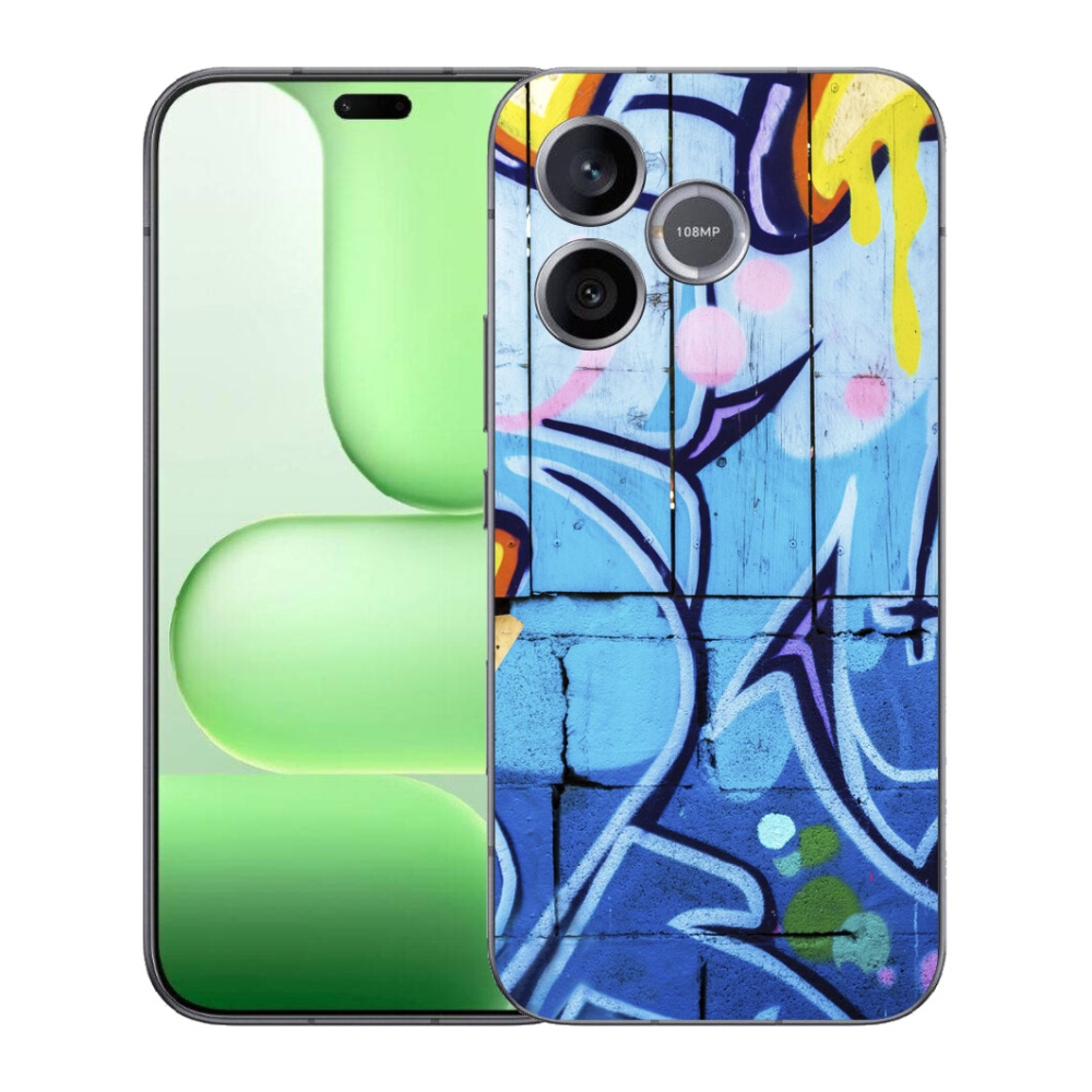 Gelový kryt mmCase na Honer 600 Lite - graffiti