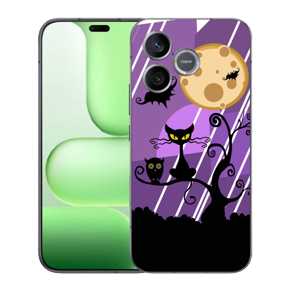 Gelový kryt mmCase na Honer 600 Lite - halloween