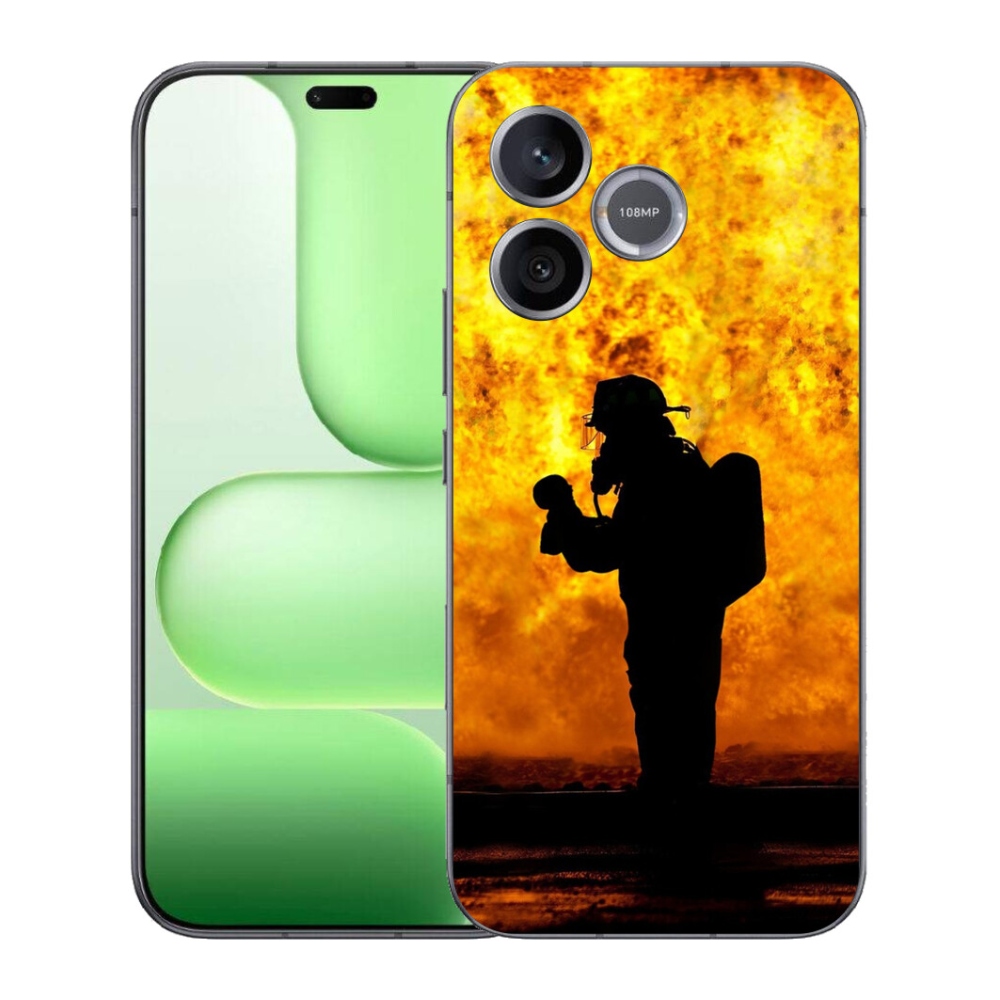 Gelový kryt mmCase na Honer 600 Lite - hasič