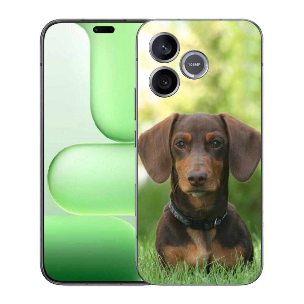 Gelový kryt mmCase na Honer 600 Lite - hnědý jezevčík
