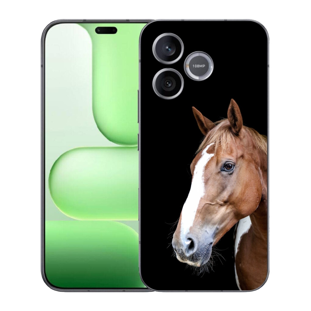 Gelový kryt mmCase na Honer 600 Lite - hnědý kůň 3