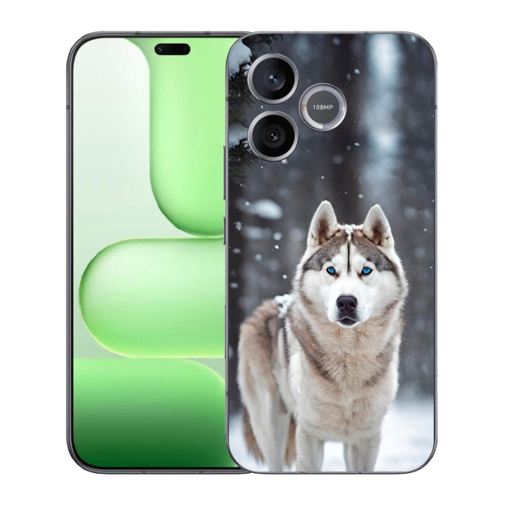 Gelový kryt mmCase na Honer 600 Lite - husky 2
