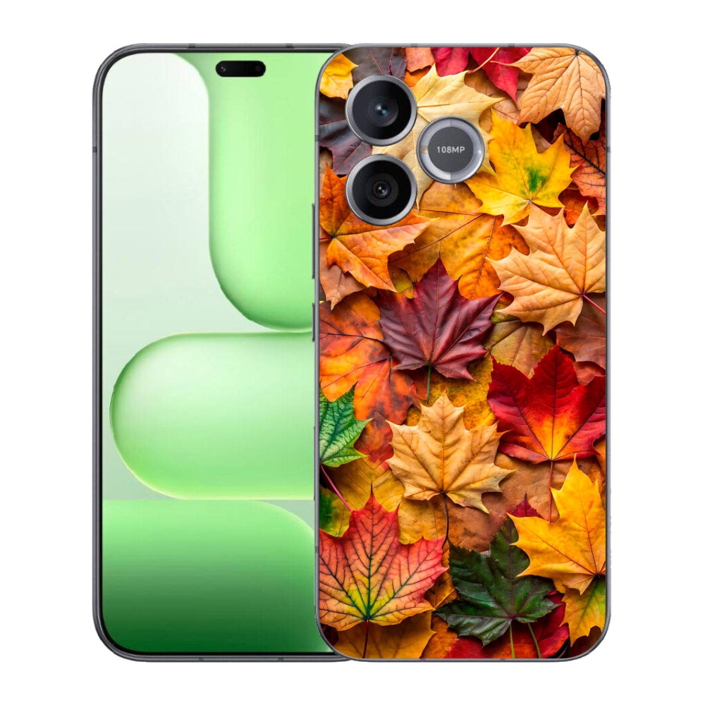 Gelový kryt mmCase na Honer 600 Lite - javorové listy 2