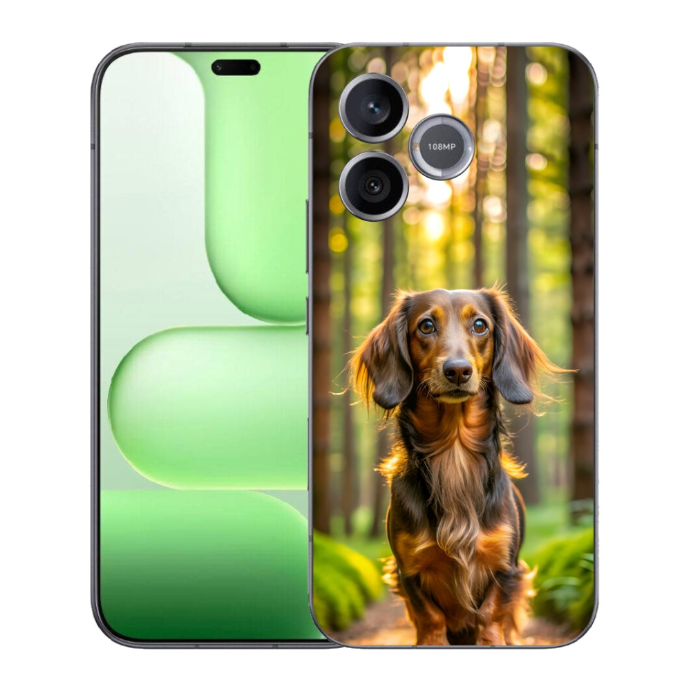Gelový kryt mmCase na Honer 600 Lite - jezevčík 4