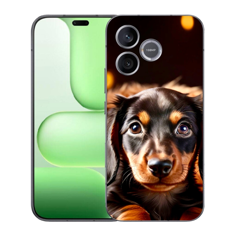 Gelový kryt mmCase na Honer 600 Lite - jezevčík
